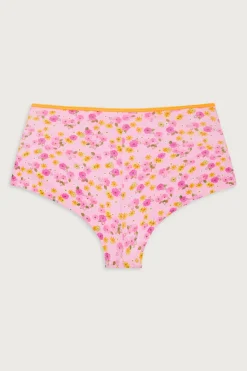 Basket Floral Booty Short