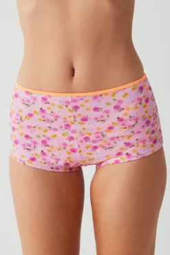 Basket Floral Booty Short