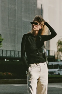 Brooks Button Up Sweater