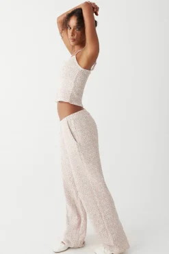 Cabin Floral Waffle Pant