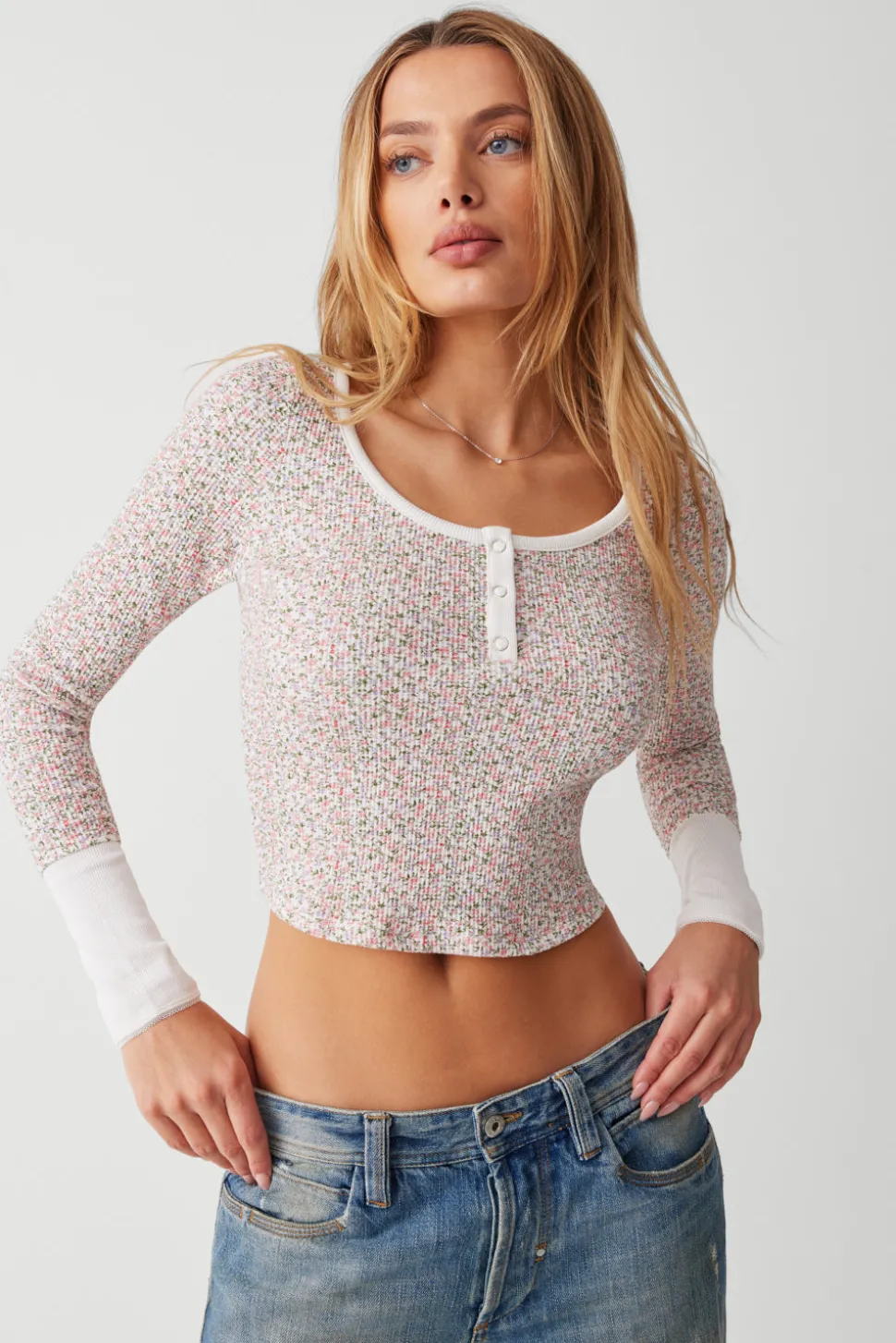 Cabin Long Sleeve Waffle Shirt