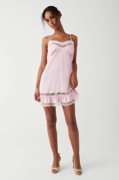 Carson Satin Mini Dress