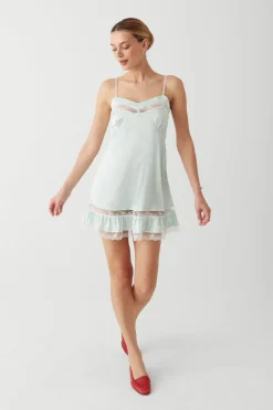 Carson Satin Mini Dress