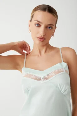Carson Satin Mini Dress