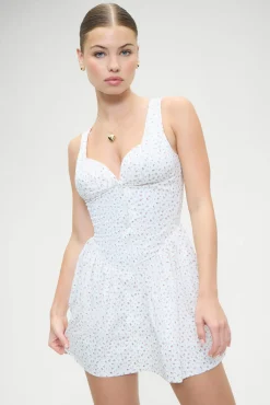 Charlotte Floral Corset Mini Dress
