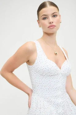 Charlotte Floral Corset Mini Dress