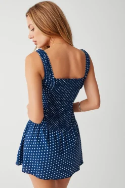 Christa Ruffle Mini Dress