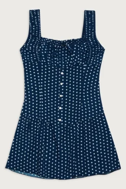 Christa Ruffle Mini Dress
