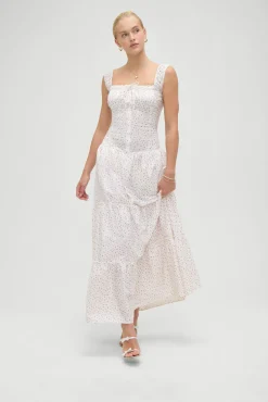 Christabelle Floral Ruffle Maxi Dress