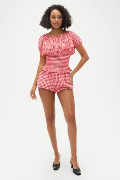 Cider Gingham Blouse