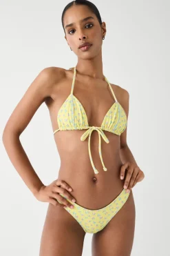 Coastal Micro Triangle Bikini Top