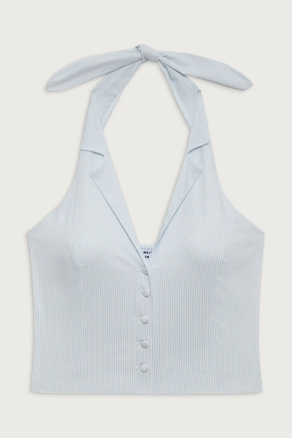 Cottage Striped Halter Top