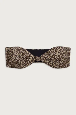 Crescent Bandeau Bikini Top