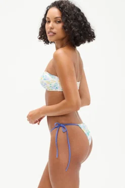 Crescent Shine Bandeau Bikini Top