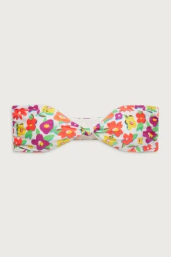 Crescent Shine Bandeau Bikini Top