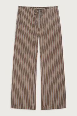 Daisy Striped Low Rise Pant