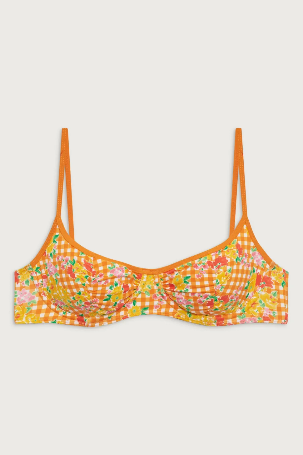 Dean Floral Underwire Bikini Top