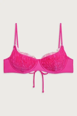 Dean Underwire Shine Bikini Top
