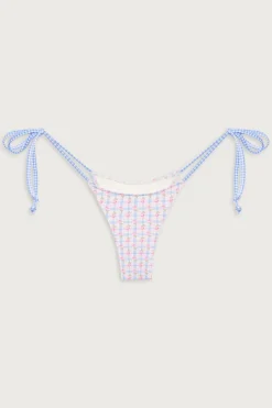 Divine Plaid Skimpy Bikini Bottom
