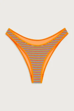 Dove Striped Classic Bikini Bottom