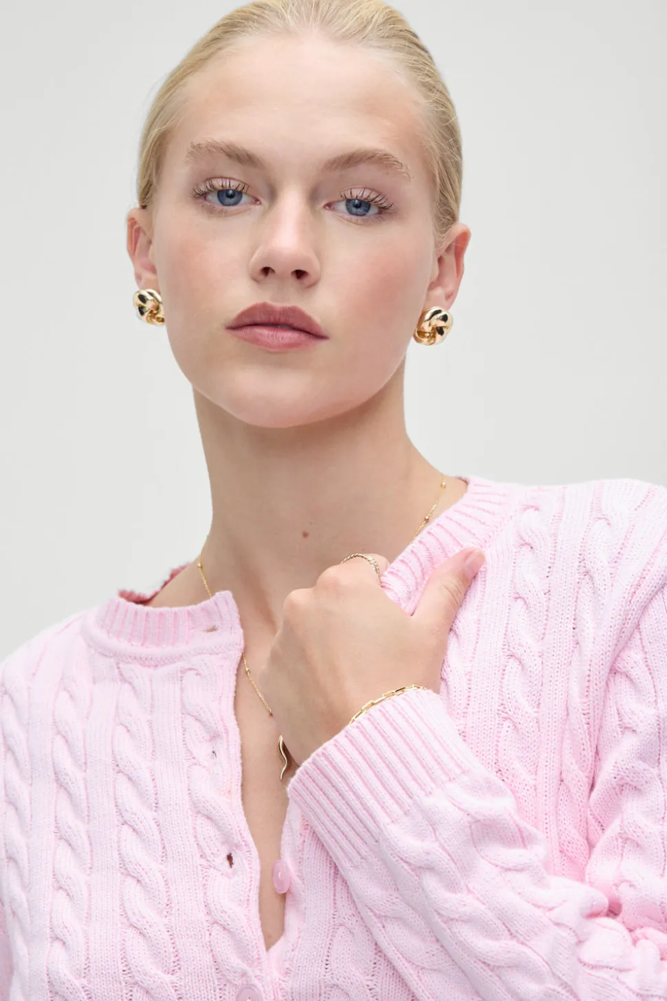 Dudley Cable Knit Cardigan