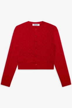 Dudley Cable Knit Cardigan