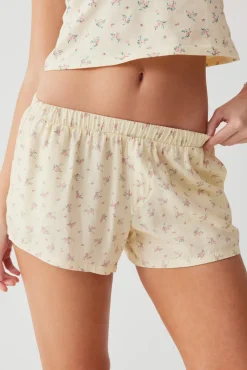 Farmhouse Floral Mini Short