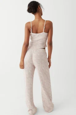Farmhouse Floral Waffle Camisole