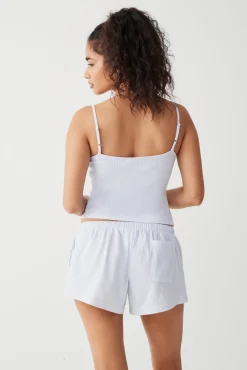 Farmhouse Striped Cotton Camisole