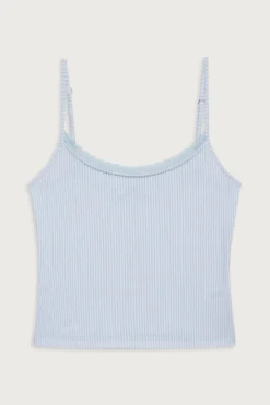 Farmhouse Striped Cotton Camisole