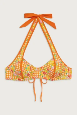 Fin Floral Underwire Bikini Top