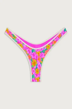 Full Moon Floral Micro Bikini Bottom