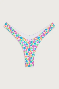 Full Moon Floral Micro Bikini Bottom