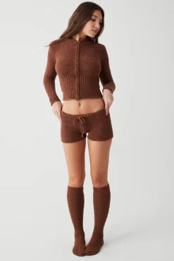 Harlowe Fuzzy Mini Short