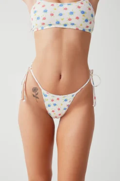Hazel Floral Skimpy Bikini Bottom
