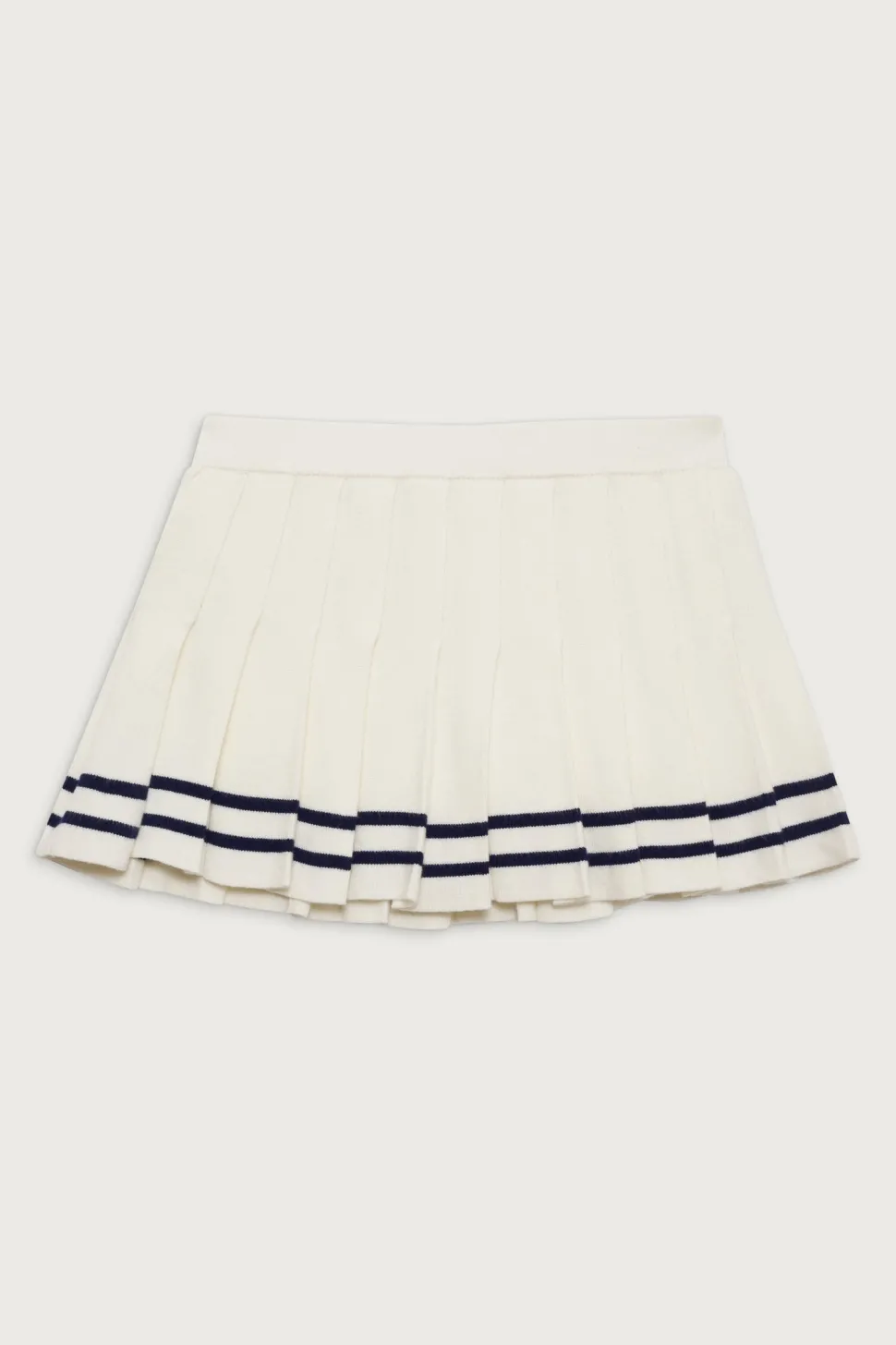 Honeymoon Knit Pleated Skort