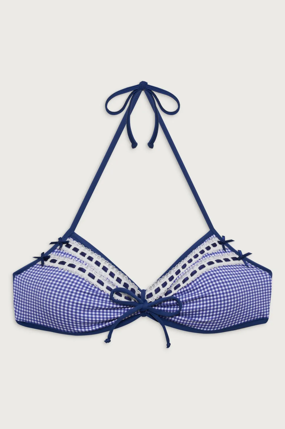 Jessup Triangle Halter Bikini Top