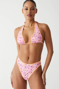 Laura High Waist Cheeky Bikini Bottom