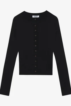 Lenon Cloud Knit Button Up Cardigan