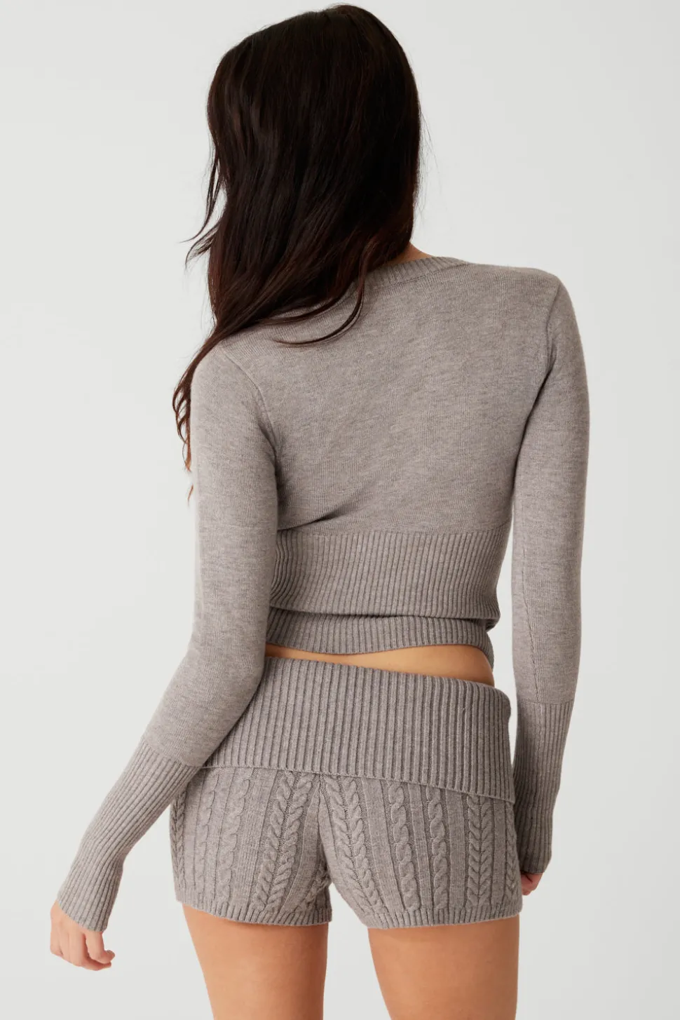 Lenon Cloud Knit Button Up Cardigan
