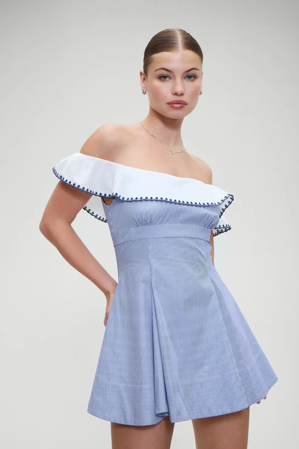 Lilah Striped Mini Dress