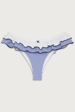 Lu Striped Swim Skirt