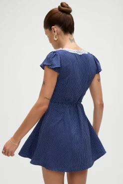 Lucy Wrap Mini Dress