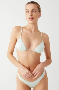 Lumia Shine Triangle Bikini Top