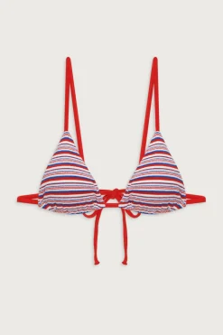 Lumia Terry Triangle Bikini Top