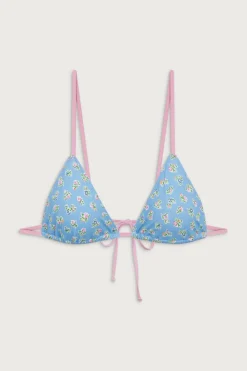 Lumia Triangle Floral Bikini Top