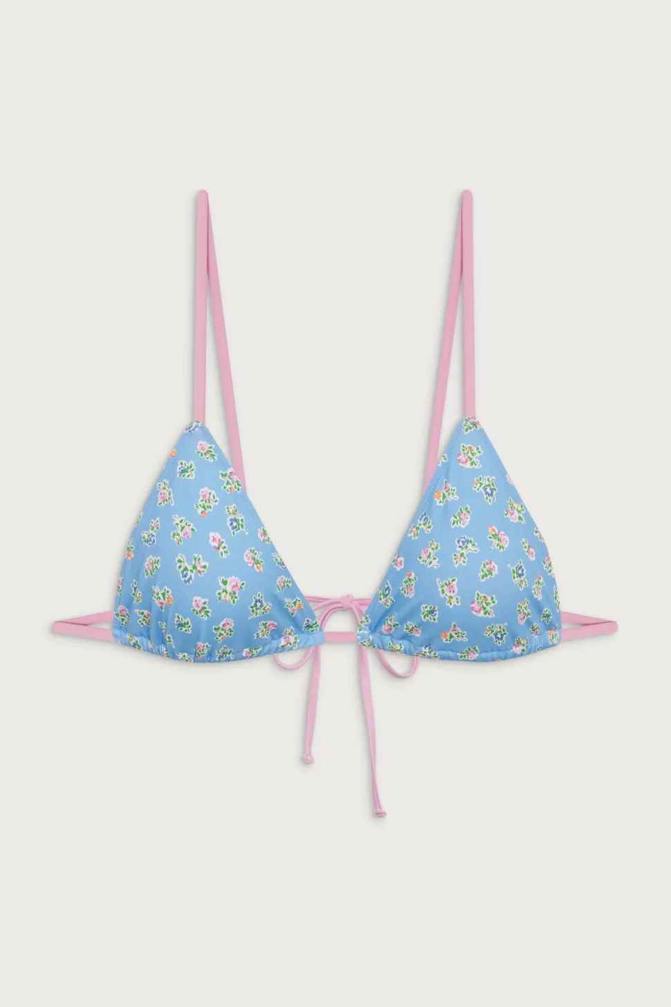 Lumia Triangle Floral Bikini Top