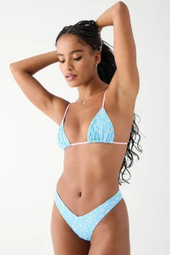 Lumia Triangle Floral Bikini Top