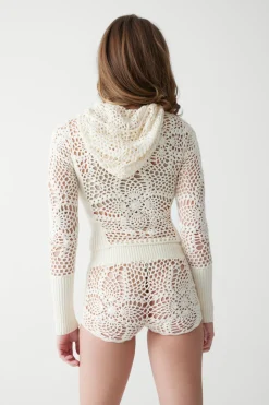 Lyla Crochet Mini Short
