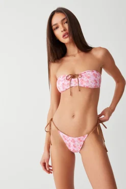 Mackenzie Floral Cheeky Bikini Bottom